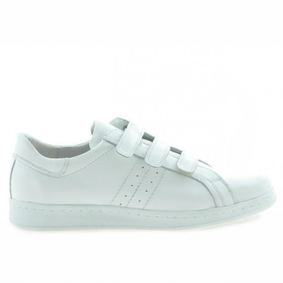 Zapatillas deportivas adolescentes 369sc blanco velcro