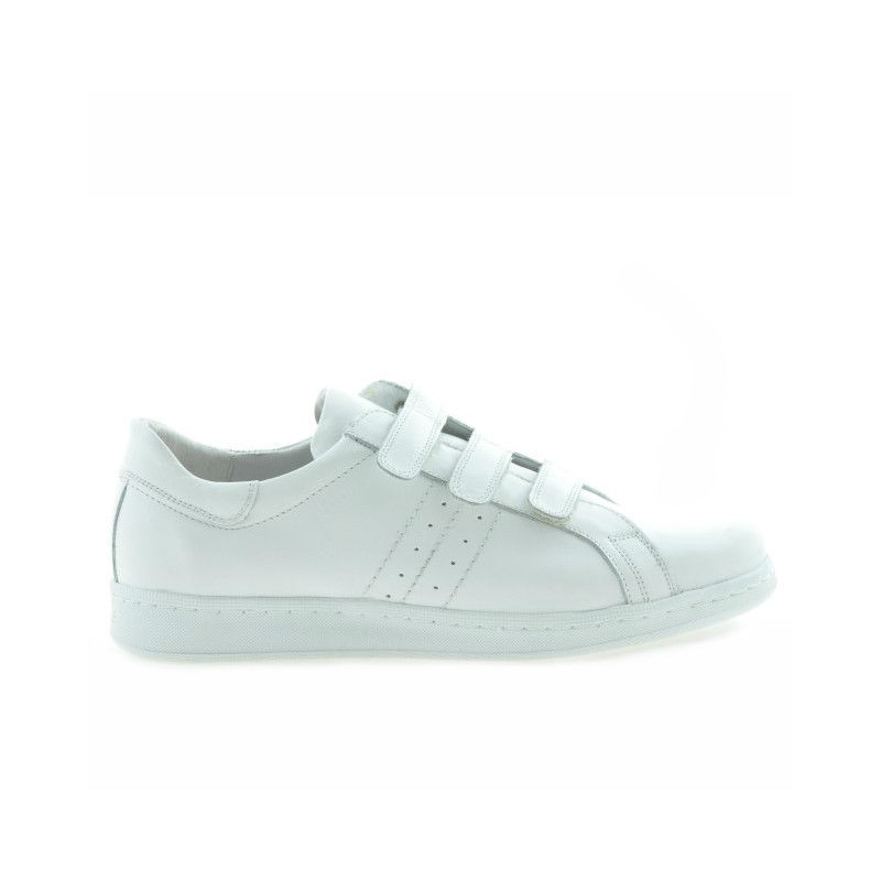 Zapatillas deportivas adolescentes 369sc blanco velcro