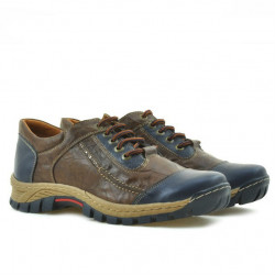 Zapatos deportivos para adolescentes 313 índigo+marrón