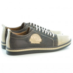 Zapatos casuales / deportivos para hombre 766 tuxon café + tuxon arena