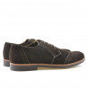 Zapatos casuales/elegantes para hombre 746 café ante