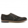 Zapatos casuales/elegantes para hombre 746 café ante