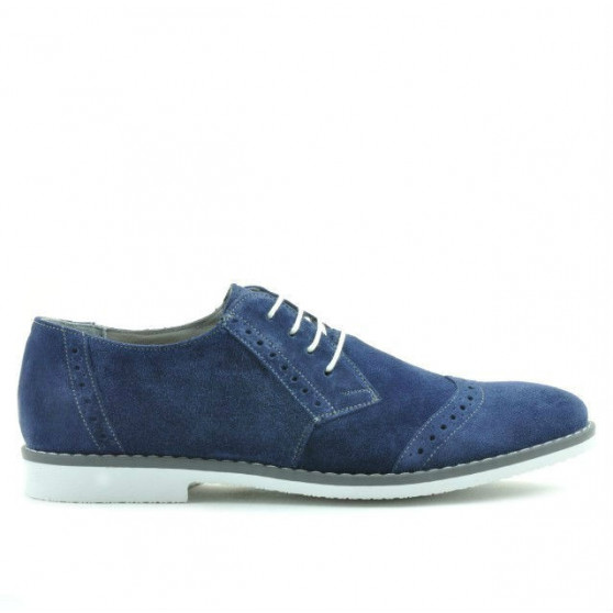 Zapatos casuales / elegantes para hombres 746 índigo velur