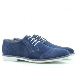 Zapatos casuales / elegantes para hombres 746 índigo velur