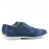 Zapatos casuales / elegantes para hombres 746 índigo velur