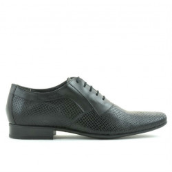 Zapatos elegantes para hombre 798 negro combinado