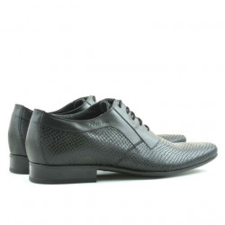 Zapatos elegantes para hombre 798 negro combinado