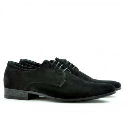 Zapatos elegantes para hombre 786 negro terciopelo