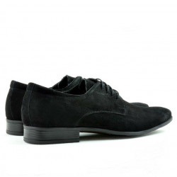 Zapatos elegantes para hombre 786 negro terciopelo
