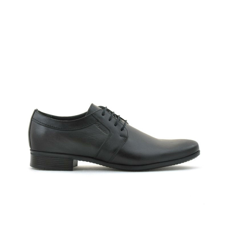 Zapatos elegantes para hombres 743 negro