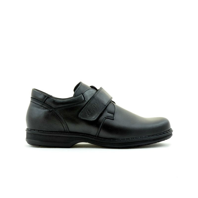 Zapatos casuales / elegantes para hombres 854sc negro velcro