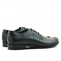 Zapatos casuales / elegantes para hombres (tallas grandes) 730m negro