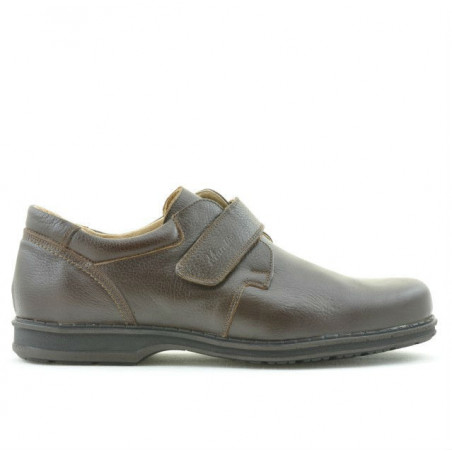 Zapatos casuales / elegantes para hombre 854sc marrón velcro