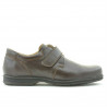Zapatos casuales / elegantes para hombre 854sc marrón velcro