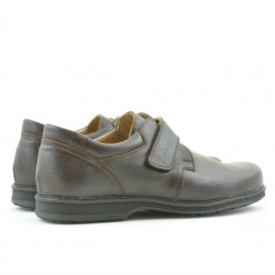 Zapatos casuales / elegantes para hombre 854sc marrón velcro