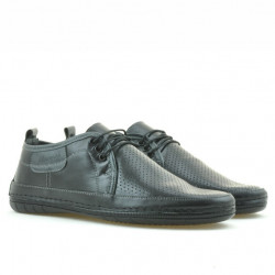 Mocasines hombre 865 negro+gris
