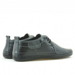 Mocasines hombre 865 negro+gris