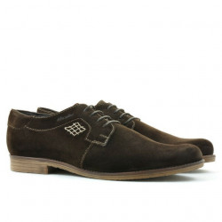 Zapatos casuales/elegantes para hombres (tallas grandes) 730m café velur