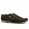 Zapatos casuales/elegantes para hombres (tallas grandes) 730m café velur