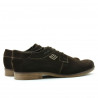 Zapatos casuales/elegantes para hombres (tallas grandes) 730m café velur