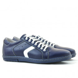 Zapatillas deportivas para hombre 809 índigo+blanco