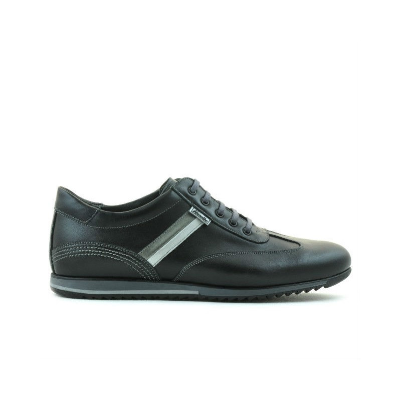 Zapatillas deportivas hombre 807 negro+gris