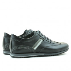 Zapatillas deportivas hombre 807 negro+gris