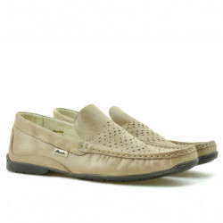 Mocasines hombre 813 arena perforado