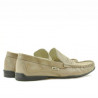 Mocasines hombre 813 arena perforado