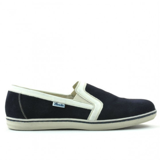 Zapatos casuales hombres 870 índigo velur