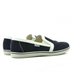 Zapatos casuales hombres 870 índigo velur