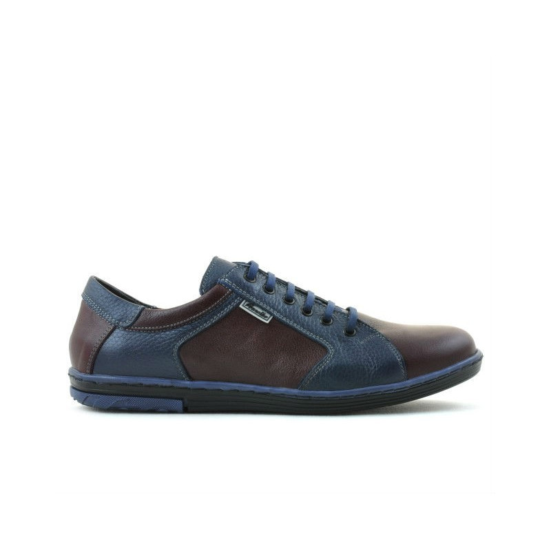 Zapatillas deportivas hombre 869 índigo+burdeos