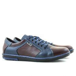 Zapatillas deportivas hombre 869 índigo+burdeos