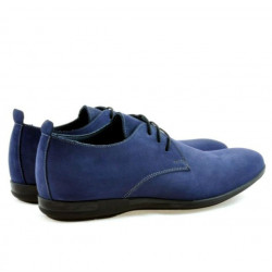 Zapatos casuales de hombre 816 bufo índigo