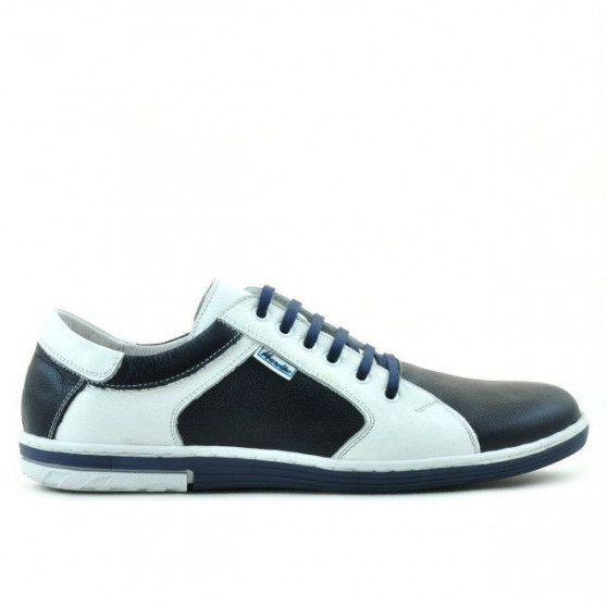Zapatillas deportivas hombre 869 índigo+blanco
