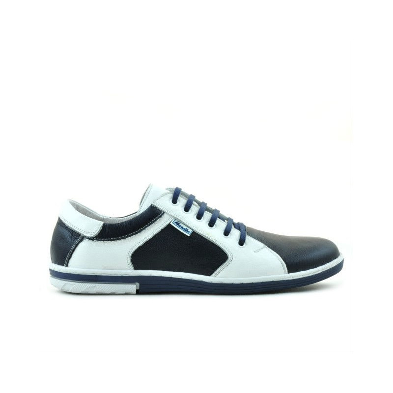 Zapatillas deportivas hombre 869 índigo+blanco