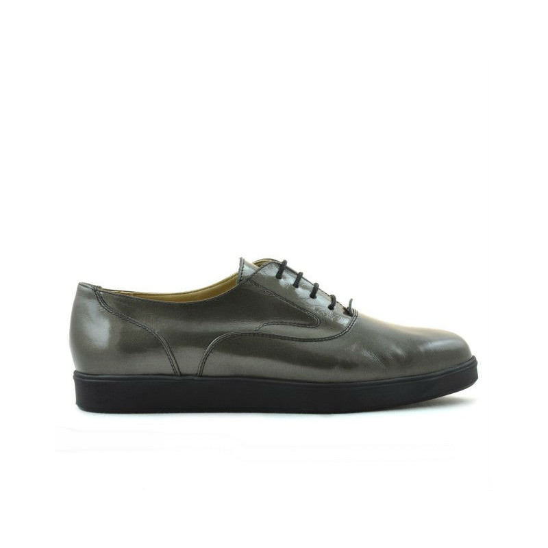 Zapatos casuales para mujer 664 charol cobrizo