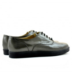Zapatos casuales para mujer 664 charol cobrizo