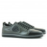 Zapatos casuales/deportivos para hombre 766 negro+gris