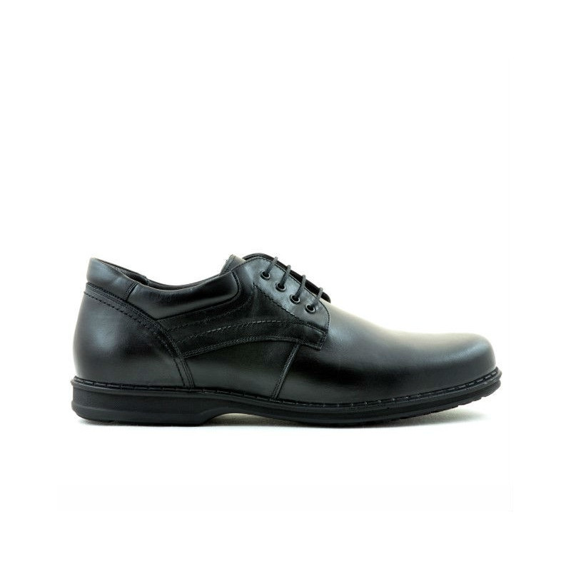 Zapatos casuales / elegantes para hombres (tallas grandes) 854m negro