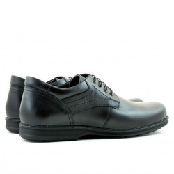 Zapatos casuales / elegantes para hombres (tallas grandes) 854m negro