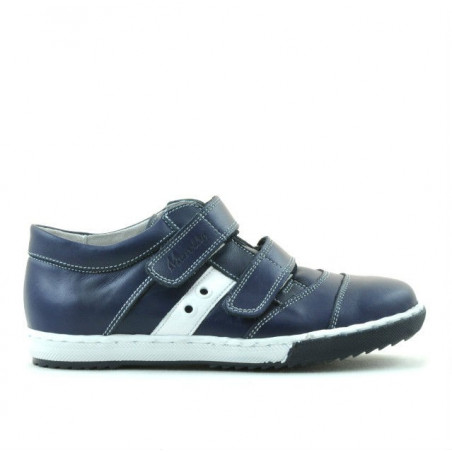 Zapatos para niños 134 índigo+blanco