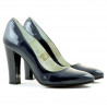Zapatos elegantes de mujer 1214 charol índigo