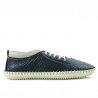 Mocasines para hombre 864 índigo+beige