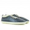 Mocasines para hombre 864 índigo+beige