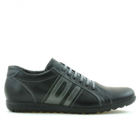Zapatillas deportivas hombre 747 negro+gris