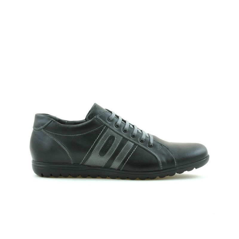 Zapatillas deportivas hombre 747 negro+gris