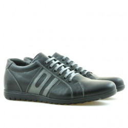 Zapatillas deportivas hombre 747 negro+gris