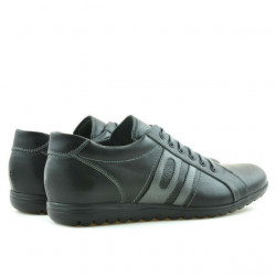 Zapatillas deportivas hombre 747 negro+gris