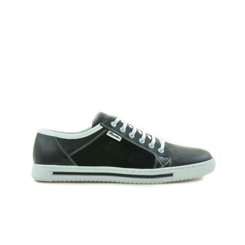 Zapatillas deportivas hombre 851 negro+blanco
